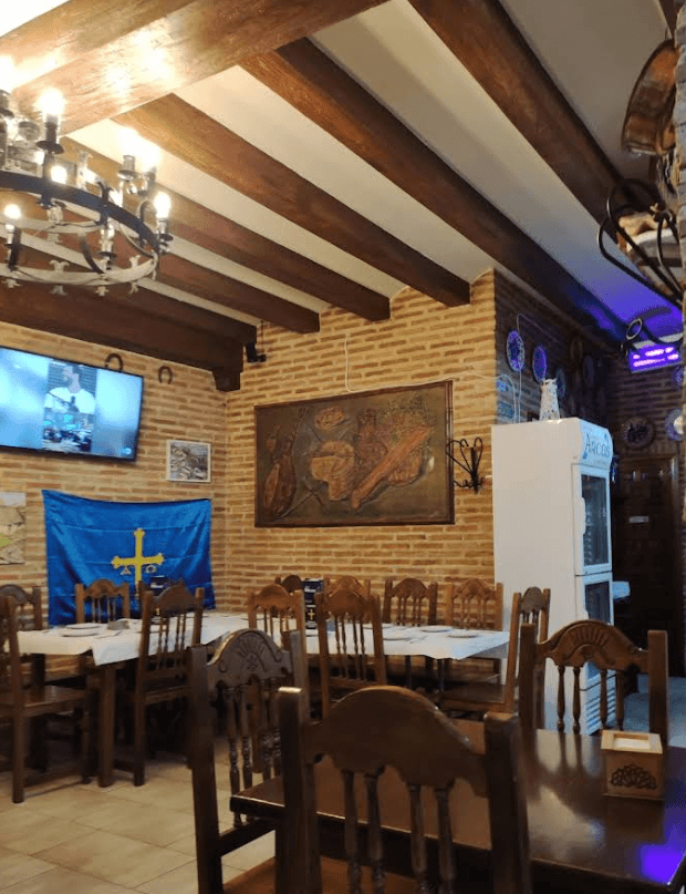 Interior del restaurante